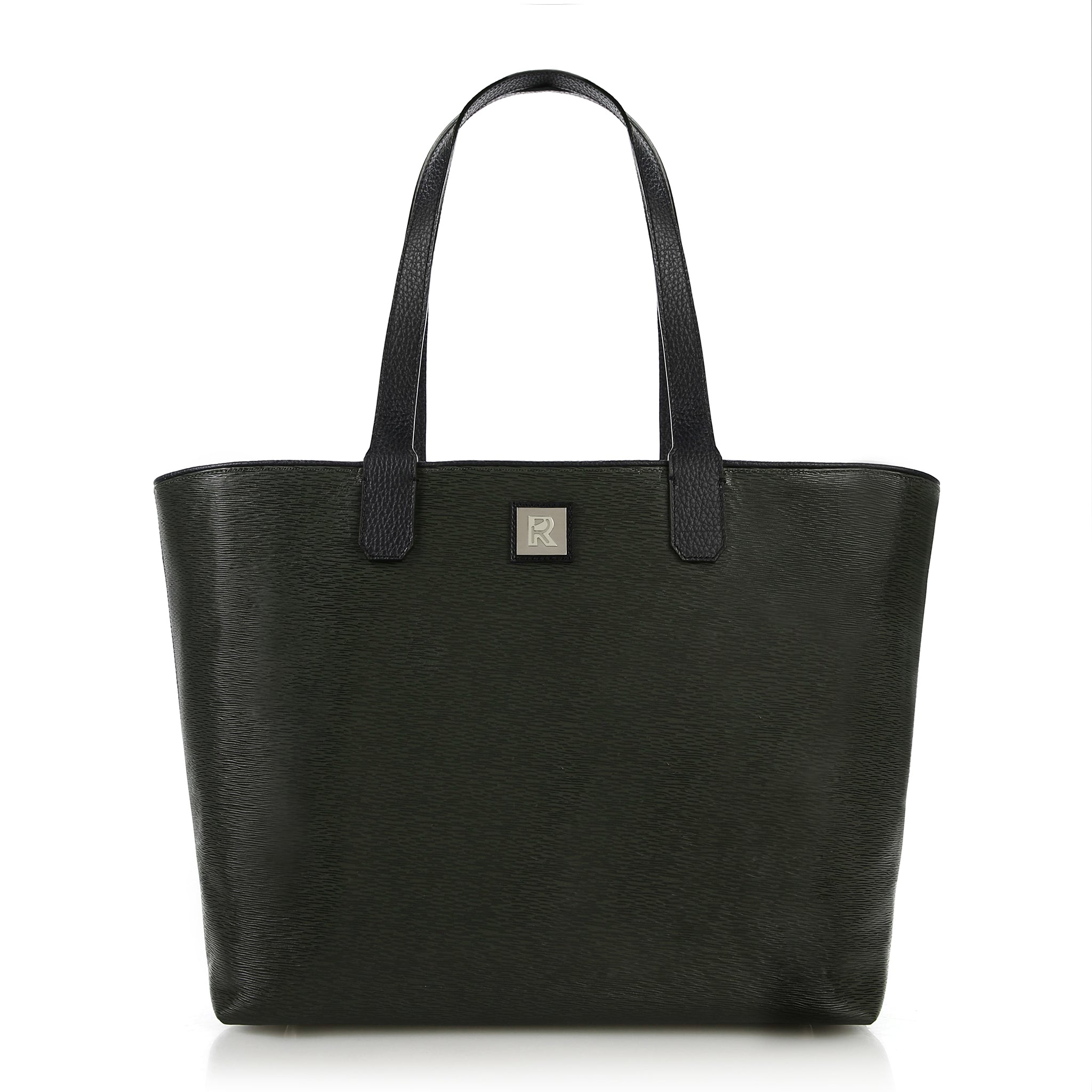CIRCUS TOTE - textured croc