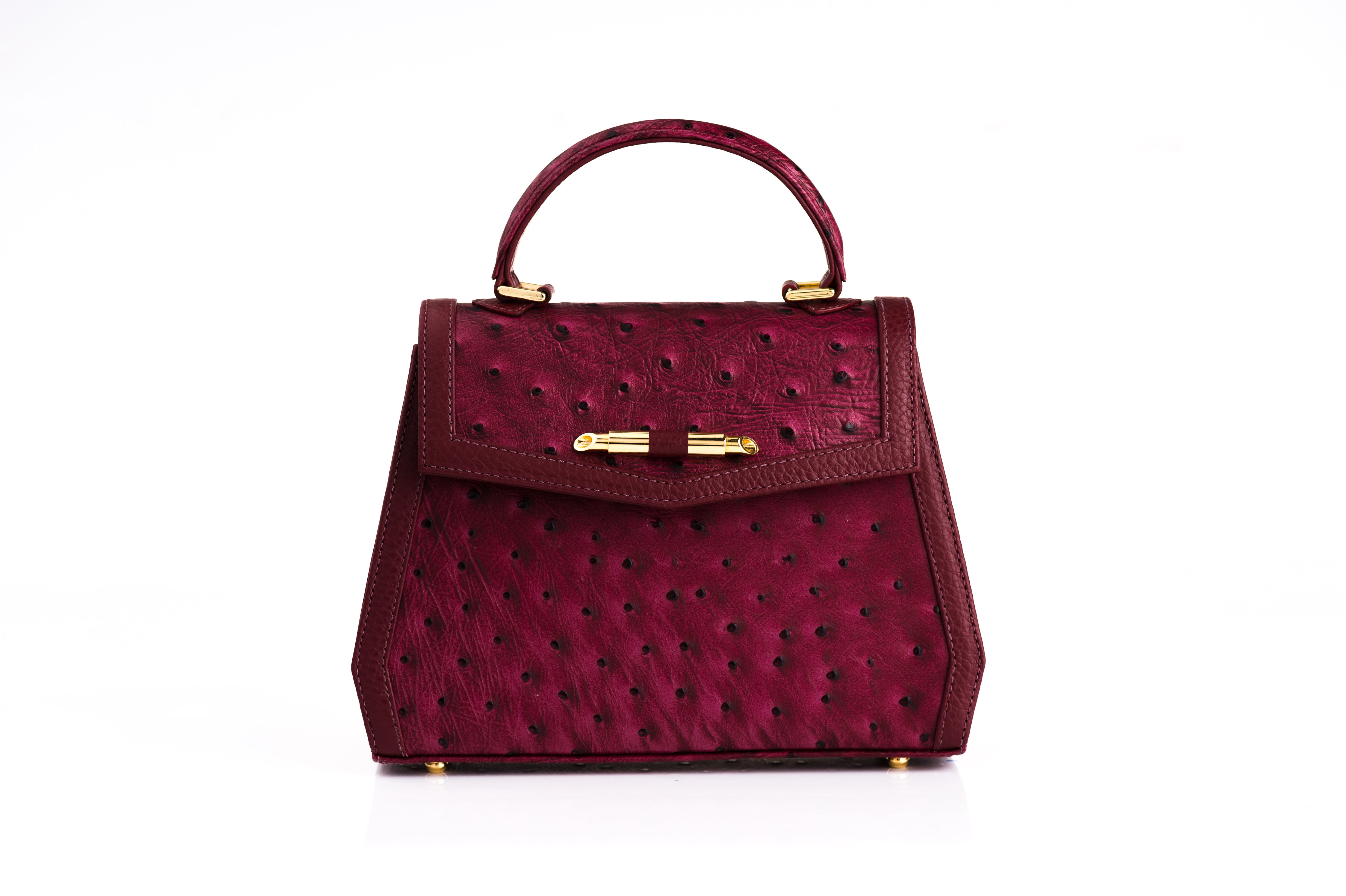 AMELIE MINI - ostrich print