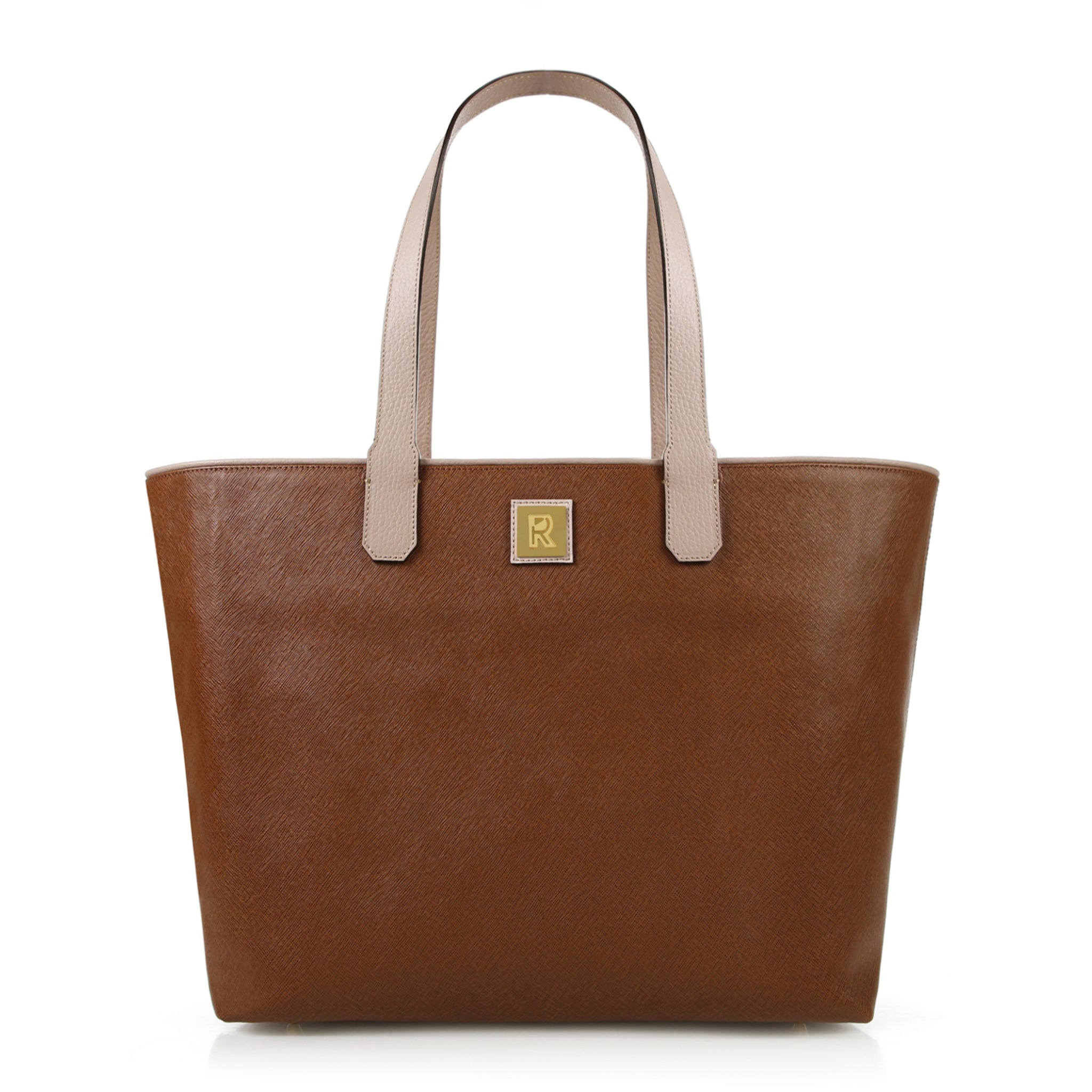 CIRCUS TOTE - textured croc