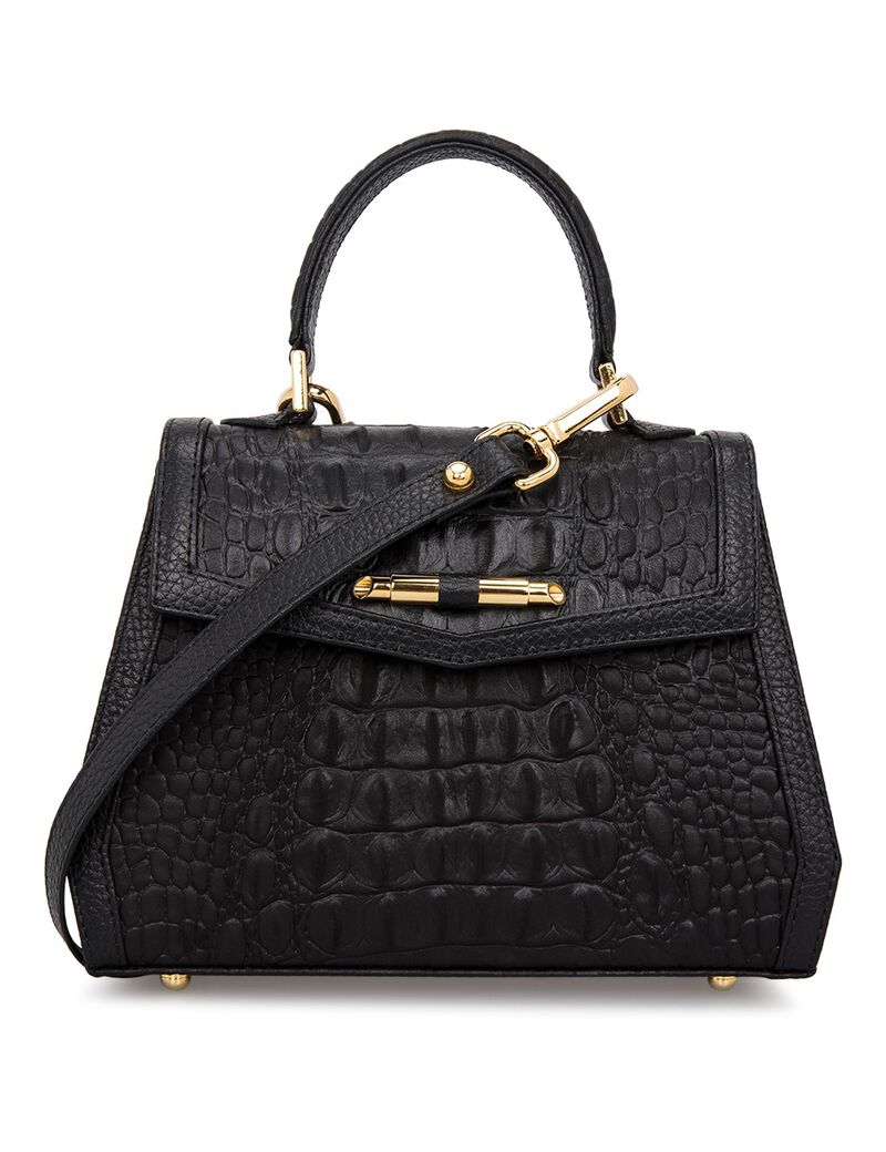 AMELIE MINI - matt croc print