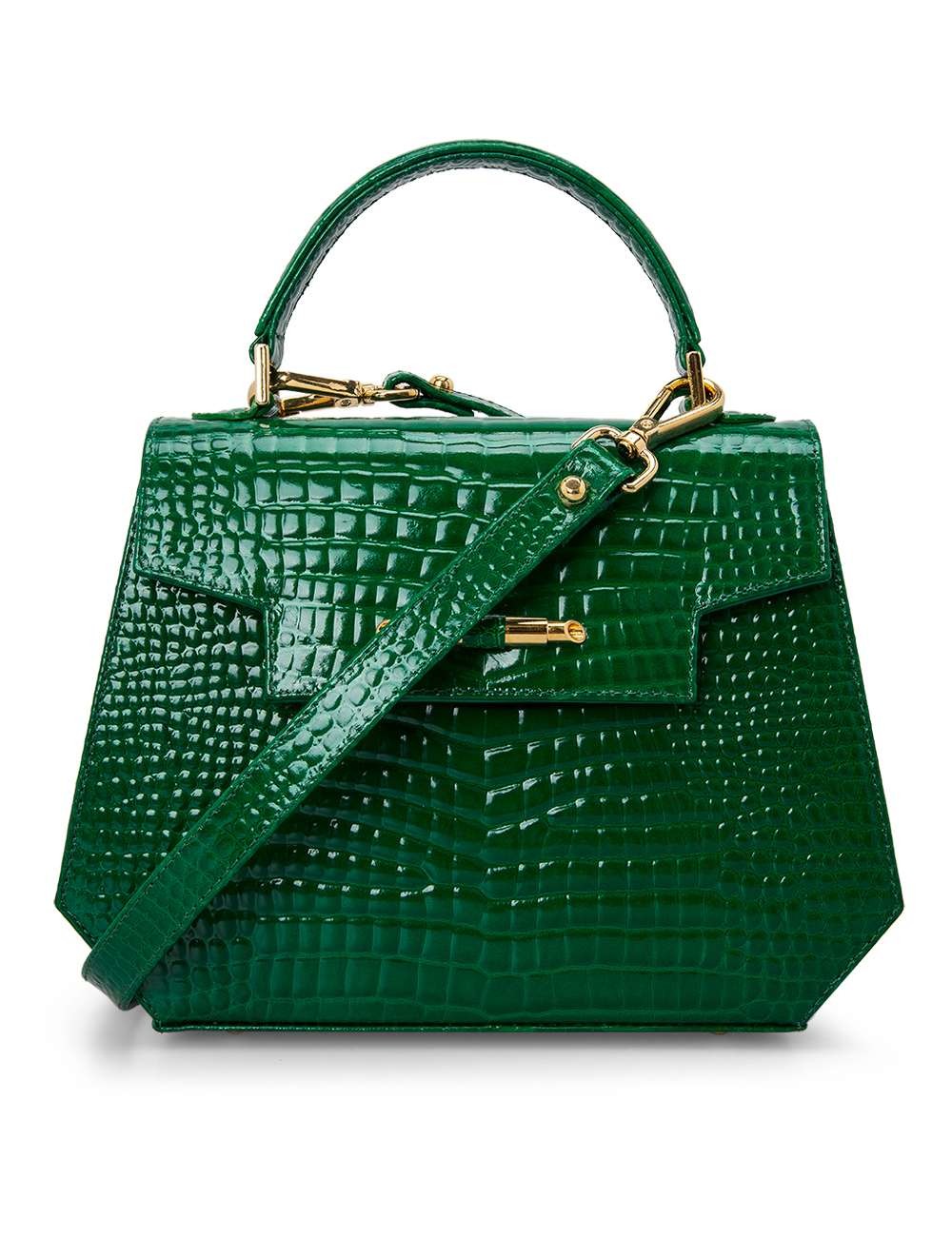 LILY - shiny croc